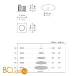 Встраиваемый светильник Fabbian Cricket D60 F19 04 - Схема