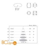 Встраиваемый светильник Fabbian Cricket D60 F24 60 - Схема
