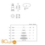 Встраиваемый светильник Fabbian Cricket D60 F28 01 - Схема
