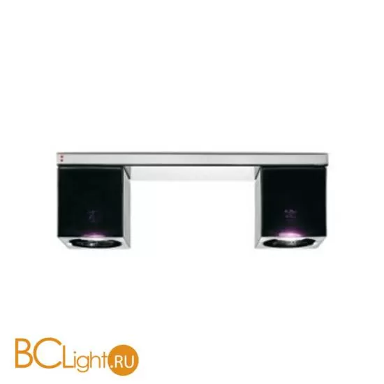 Спот (точечный светильник) Fabbian Cubetto Black Glass D28E02 02