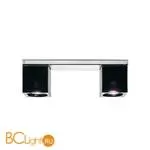 Спот (точечный светильник) Fabbian Cubetto Black Glass D28E02 02