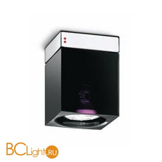 Спот (точечный светильник) Fabbian Cubetto Black Glass D28 E01 02