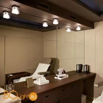 Спот (точечный светильник) Fabbian Cubetto Crystal Glass D28 E01 00 - Фото 0