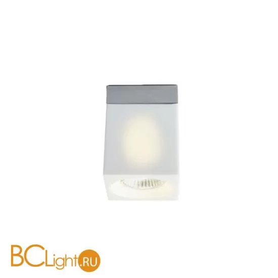 Накладной точечный светильник Fabbian Cubetto White Glass D28 E01 01
