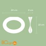 Настенный светильник Fabbian Enck F17 G01 01 - Схема