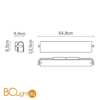 Бра Fabbian Folio D80 D01 00 - Схема