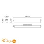 Бра Fabbian Folio D80 D03 00 - Схема