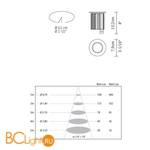 Встраиваемый светильник Fabbian Furetto D60 F05 27 - Схема