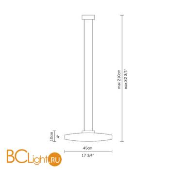 Подвесной светильник Fabbian Kika D31 A01 01 - Схема
