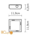 Настенно-потолочный светильник Fabbian Leto D88 G11 99 - Схема