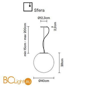 Подвесной светильник Fabbian Lumi F07 A47 01 - Схема
