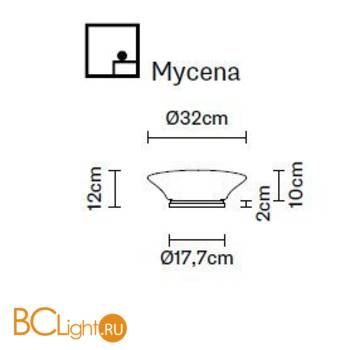 Настольная лампа Fabbian Lumi F07 B13 01 - Схема