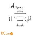 Настольная лампа Fabbian Lumi F07 B15 01 - Схема