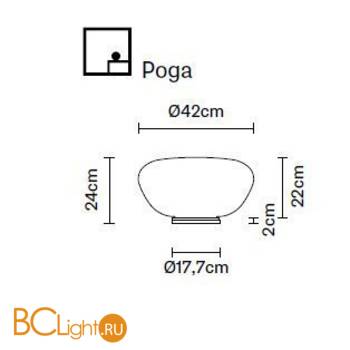 Настольная лампа Fabbian Lumi F07 B19 01 - Схема