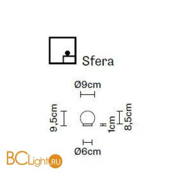 Настольная лампа Fabbian Lumi F07 B23 01 - Схема