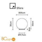 Настольная лампа Fabbian Lumi F07 B33 01 - Схема