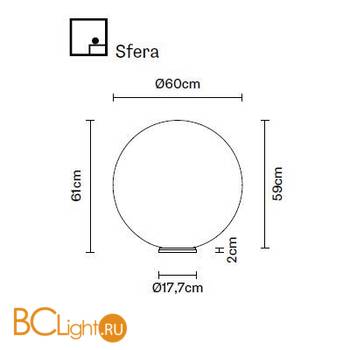 Настольная лампа Fabbian Lumi F07 B39 01 - Схема