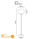 Торшер Fabbian Lumi F07 C01 01 - Схема