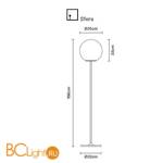 Торшер Fabbian Lumi F07 C09 01 - Схема