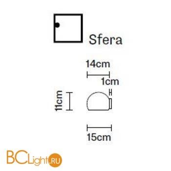 Настенный светильник Fabbian Lumi F07 D01 01 - Схема
