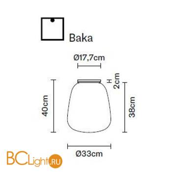 Потолочный светильник Fabbian Lumi F07 E07 01 - Схема