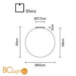 Потолочный светильник Fabbian Lumi F07 E15 01 - Схема