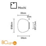 Настенно-потолочный светильник Fabbian Lumi F07 G07 01 - Схема