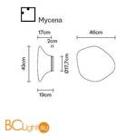 Настенно-потолочный светильник Fabbian Lumi F07 G19 01 - Схема