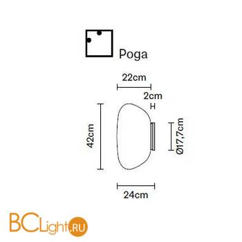 Настенно-потолочный светильник Fabbian Lumi F07 G21 01 - Схема