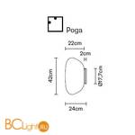 Настенно-потолочный светильник Fabbian Lumi F07 G21 01 - Схема