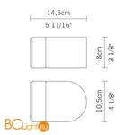 Настенно-потолочный светильник Fabbian Matisse D79 D01 00 - Схема