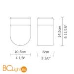 Потолочный светильник Fabbian Matisse D79 E01 00 - Схема