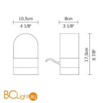 Настольная лампа Fabbian Matisse D79 B01 00 - Схема