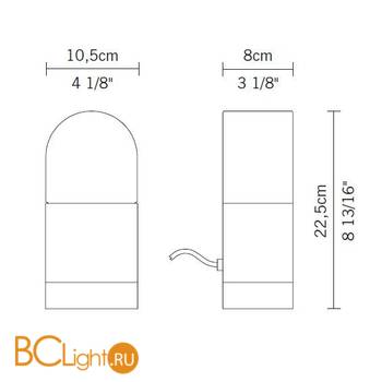 Настольная лампа Fabbian Matisse D79 B03 00 - Схема