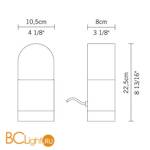 Настольная лампа Fabbian Matisse D79 B03 00 - Схема