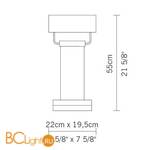 Настольная лампа Fabbian Prima D21 B01 21 - Схема