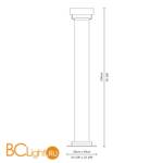 Торшер Fabbian Prima D21 C01 21 - Схема