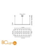 Подвесной светильник Fabbian Pulse F03 A03 00 - Схема
