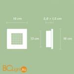 Настенно-потолочный светильник Fabbian Quadriled F18 G02 03 - Схема