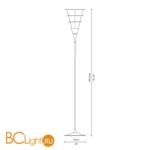 Торшер Fabbian Saturnina D25 C03 51 - Схема