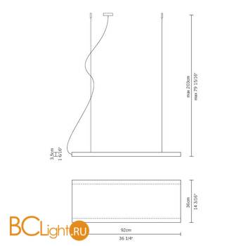 Подвесной светильник Fabbian Sky D40 A01 00 - Схема