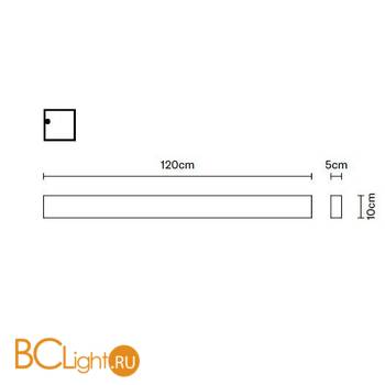 Настенный светильник Fabbian Slot F15 D06 01 - Схема