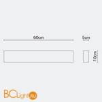 Настенный светильник Fabbian Slot F15 D01 61 - Схема