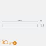 Настенный светильник Fabbian Slot F15 D05 61 - Схема