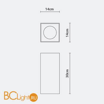 Потолочный светильник Fabbian Slot F15 E09 61 - Схема