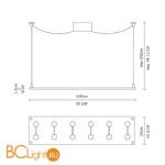 Подвесной светильник Fabbian Sospesa D42 A01 00 - Схема