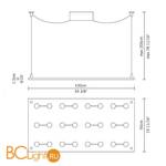 Подвесной светильник Fabbian Sospesa D42 A05 00 - Схема