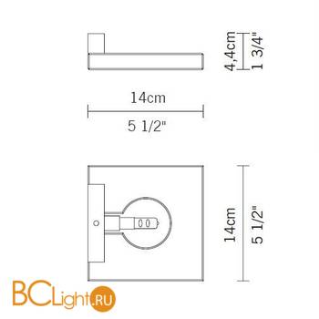 Бра Fabbian Sospesa D42 D05 00 - Схема