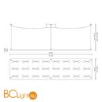 Подвесной светильник Fabbian Sospesa D42 A09 00 - Схема
