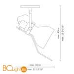 Спот (точечный светильник) Fabbian Star D37 E03 27 - Схема